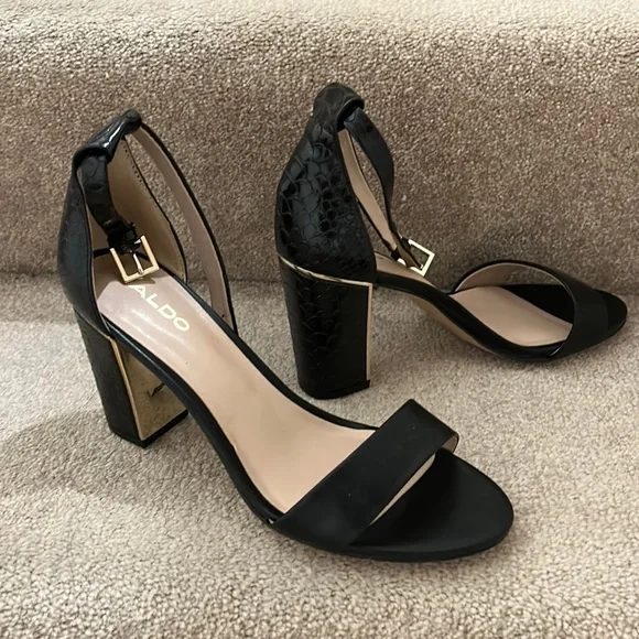 Elegant Aldo shoes Aldo | Shoes | Elegant Black Stilettos By Aldo | Poshmark main image 2